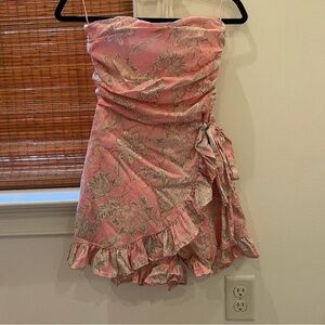 Strapless Mini Dress